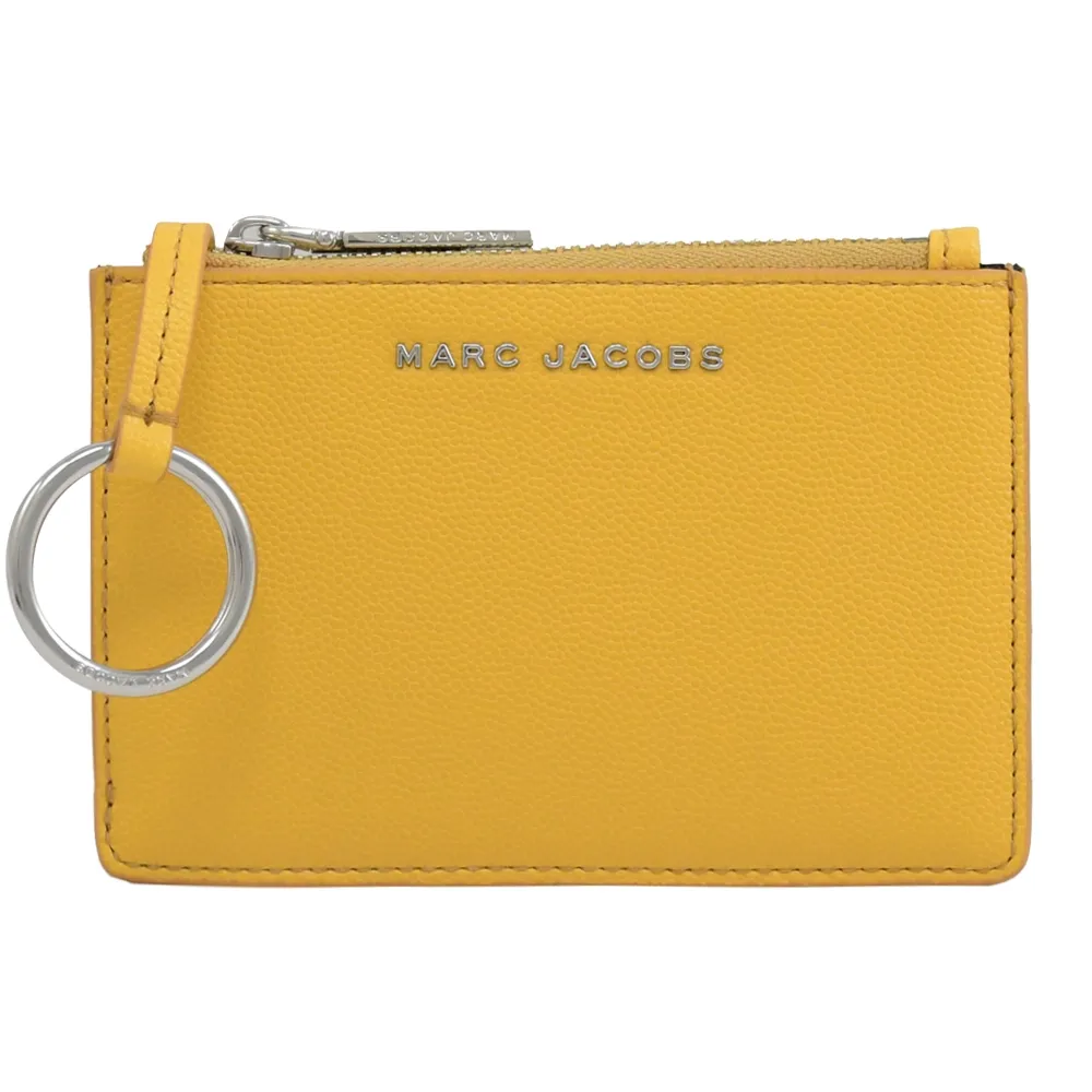 MARC JACOBS 金色LOGO皮革證件/票卡夾(橘色)[免運][大買家] 歷史價格詳細信息