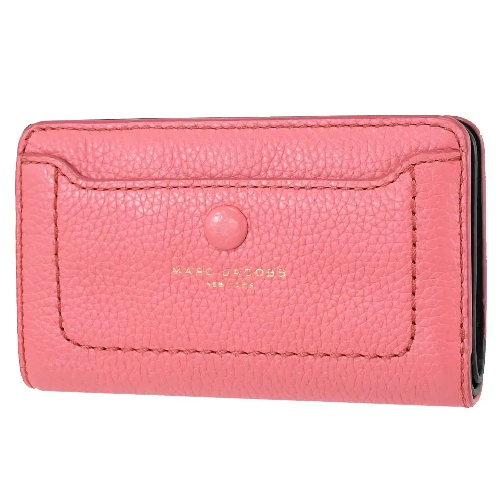 MARC JACOBS 金色LOGO皮革證件/票卡夾(橘色)[免運][大買家] 歷史價格詳細信息