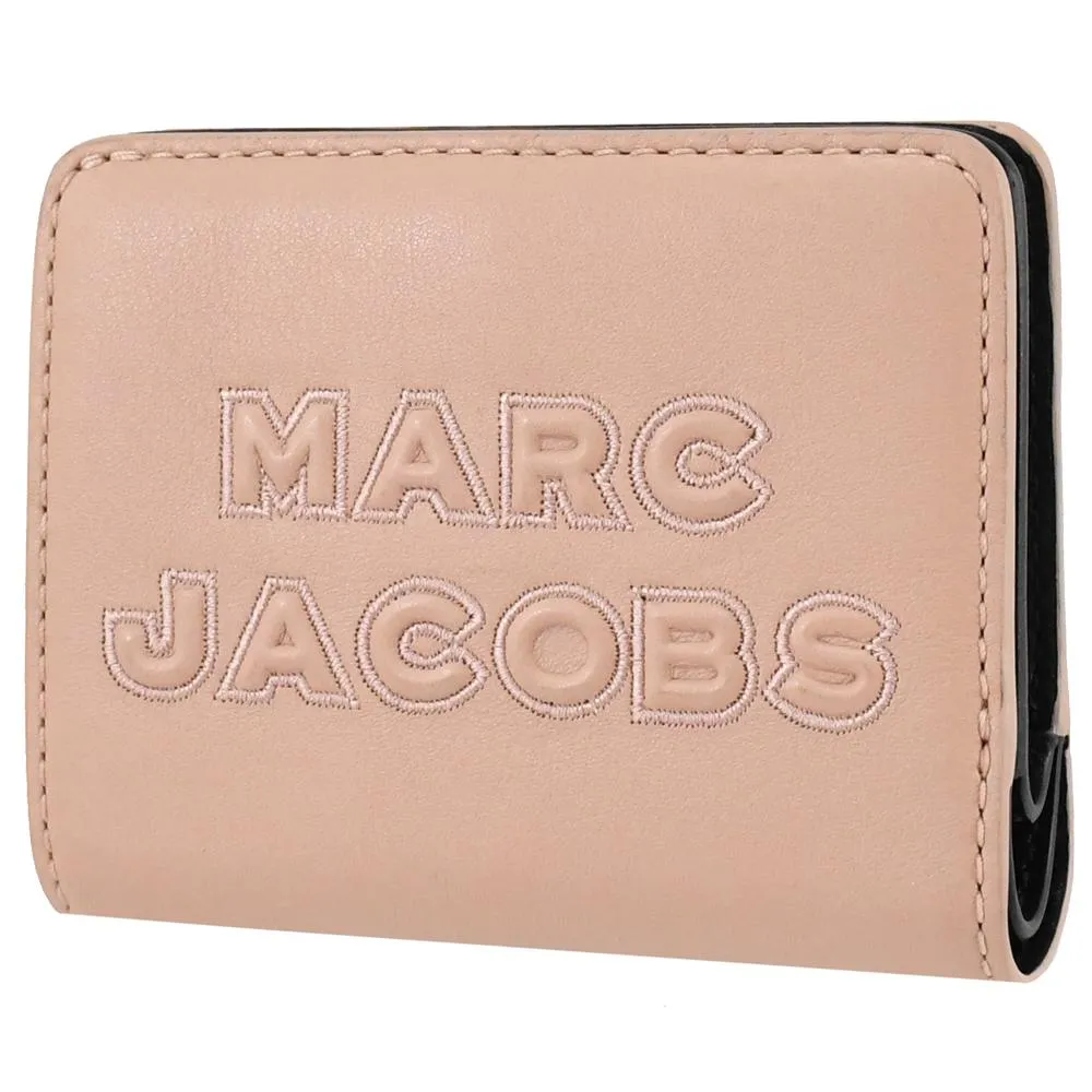 MARC JACOBS 馬克賈伯 刺繡LOGO全皮革拉鍊長夾.芭蕾粉 歷史價格詳細信息