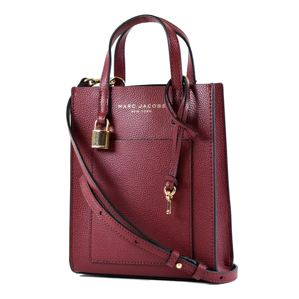 MARC JACOBS 荔枝紋流蘇拉鍊手提/斜背二用包-黑色 歷史價格詳細信息