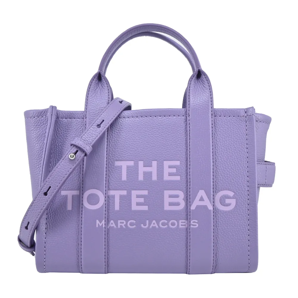 MARC JACOBS THE LEATHER MINI TOTE 皮革兩用托特包-小/螢光粉 歷史價格詳細信息