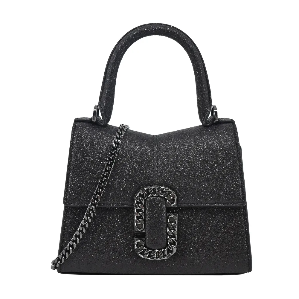 MARC JACOBS ST MARC牛皮翻蓋手提/斜背包-小/黑 歷史價格詳細信息