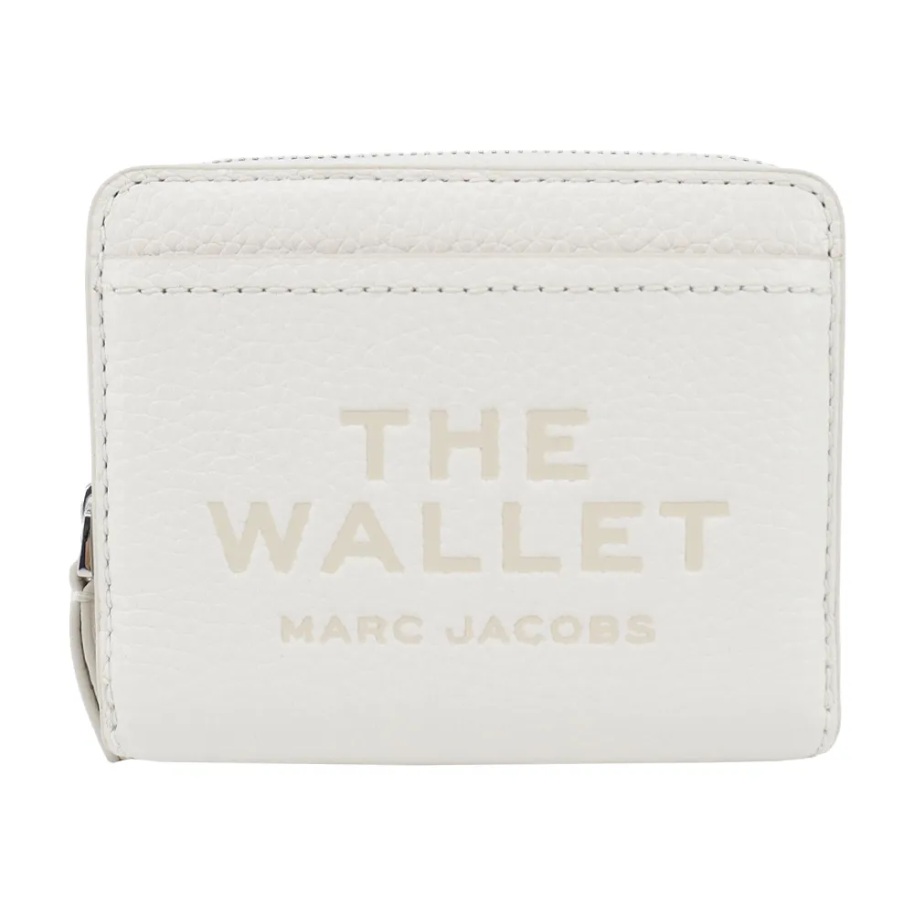 MARC JACOBS THE LEATHER 荔枝紋對開零錢短夾-黑 歷史價格詳細信息