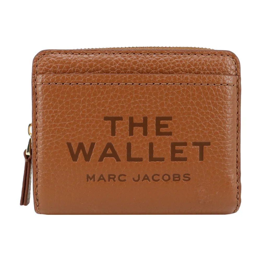 MARC JACOBS THE LEATHER 荔枝紋對開零錢短夾-黑 歷史價格詳細信息