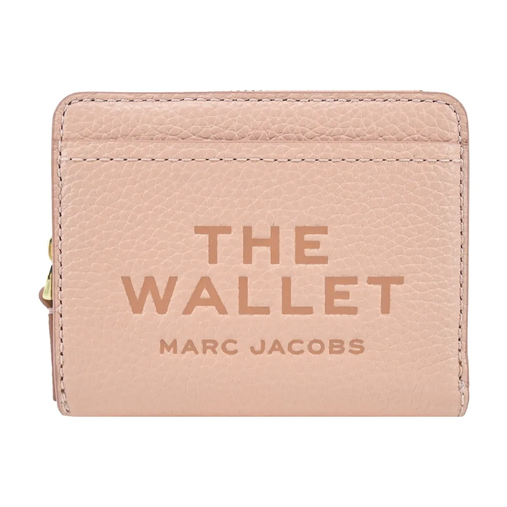 MARC JACOBS THE LEATHER 荔枝紋對開零錢短夾-黑 歷史價格詳細信息