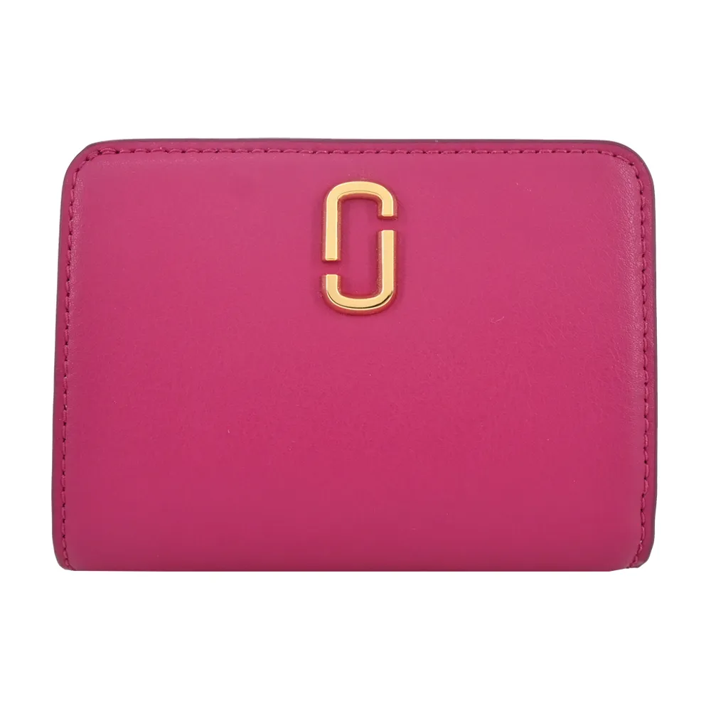 MARC JACOBS THE J MARC 皮革拉鍊對開短夾(多色選) 歷史價格詳細信息