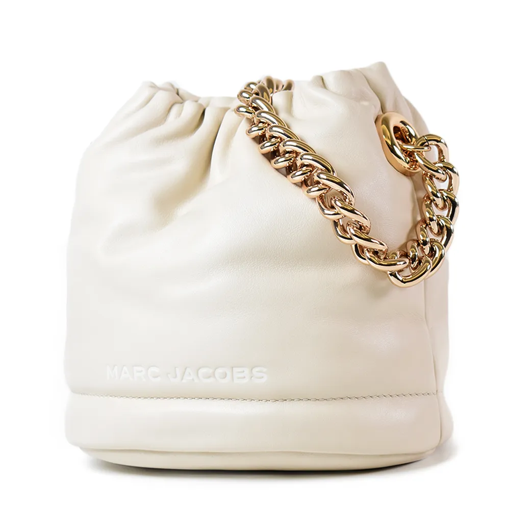 MARC JACOBS 專櫃款 雙J LOGO牛皮拉鍊短夾-雲白 歷史價格詳細信息