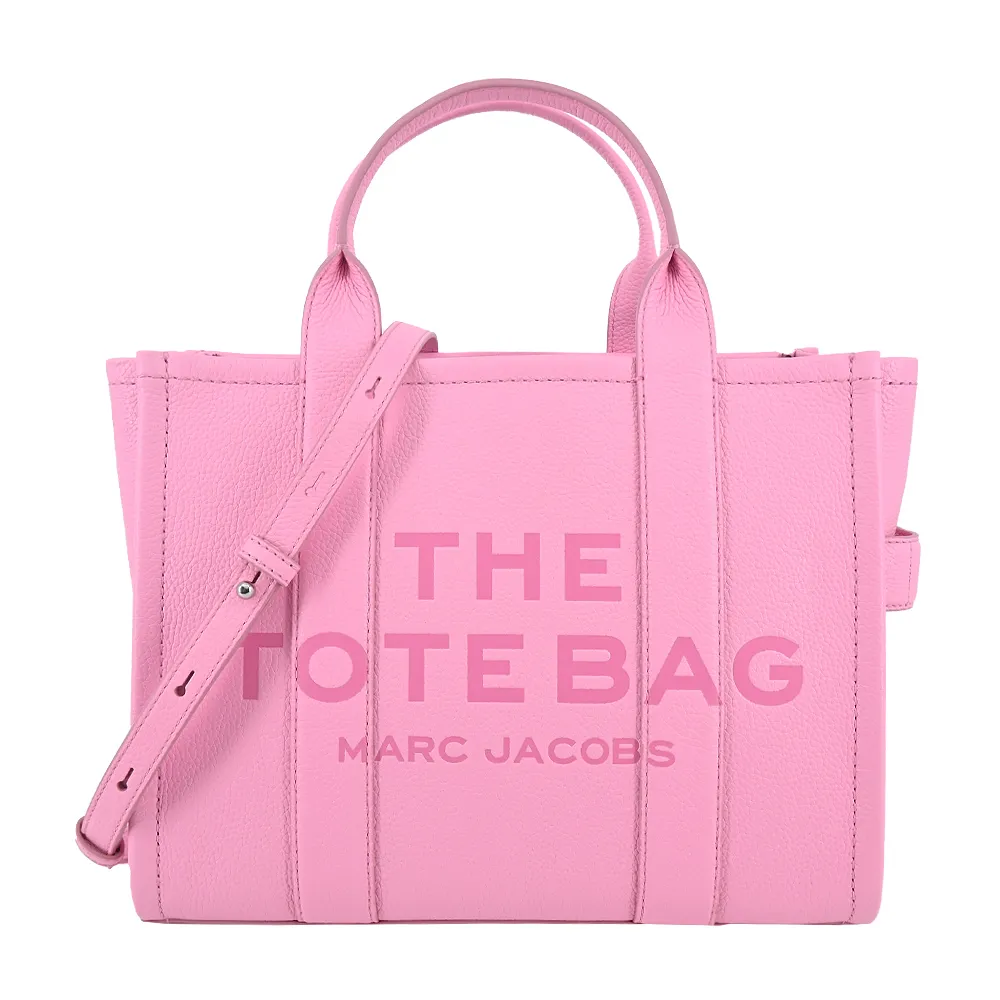 MARC JACOBS The Leather TOTE 皮革兩用托特包-小/黑 歷史價格詳細信息