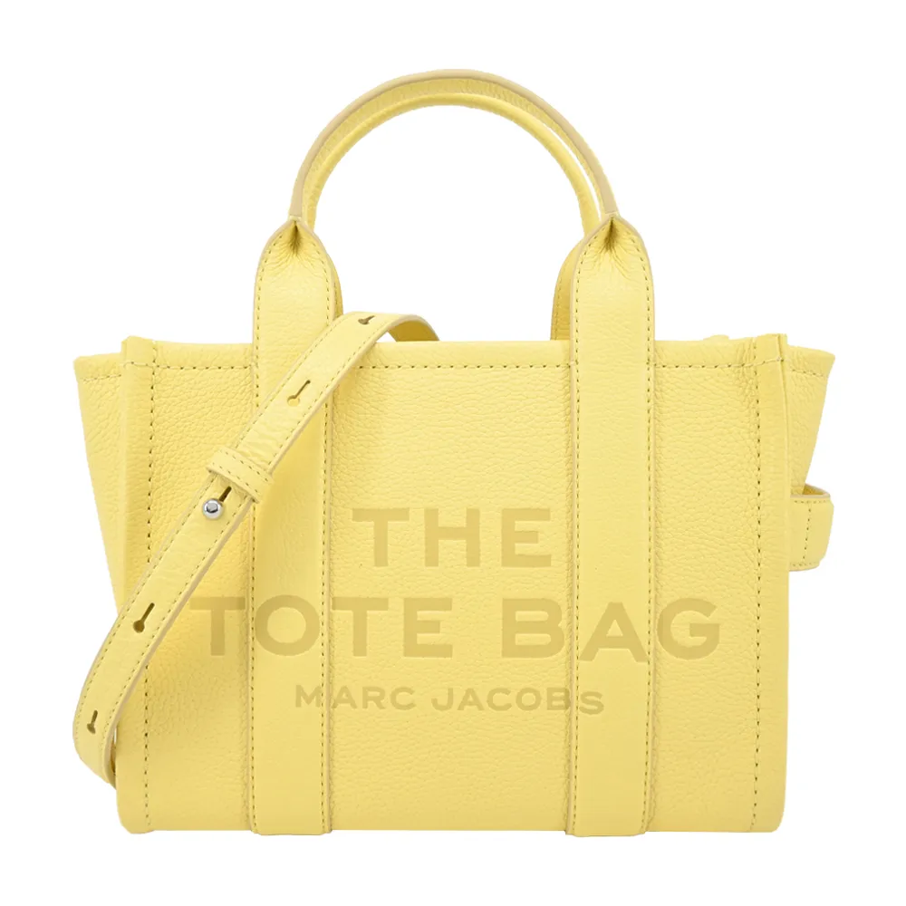 MARC JACOBS THE LEATHER MINI TOTE 皮革兩用托特包-小/螢光粉 歷史價格詳細信息