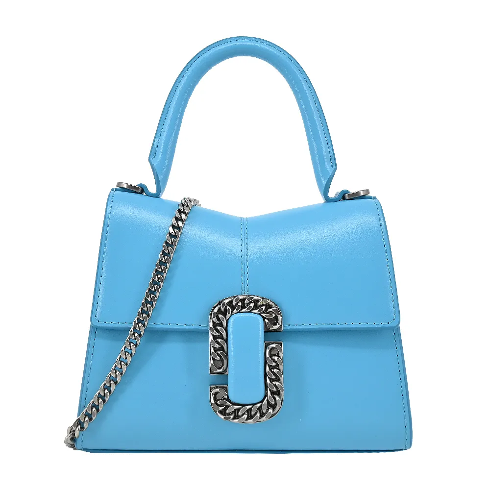 MARC JACOBS ST MARC牛皮翻蓋手提/斜背包-小/黑 歷史價格詳細信息