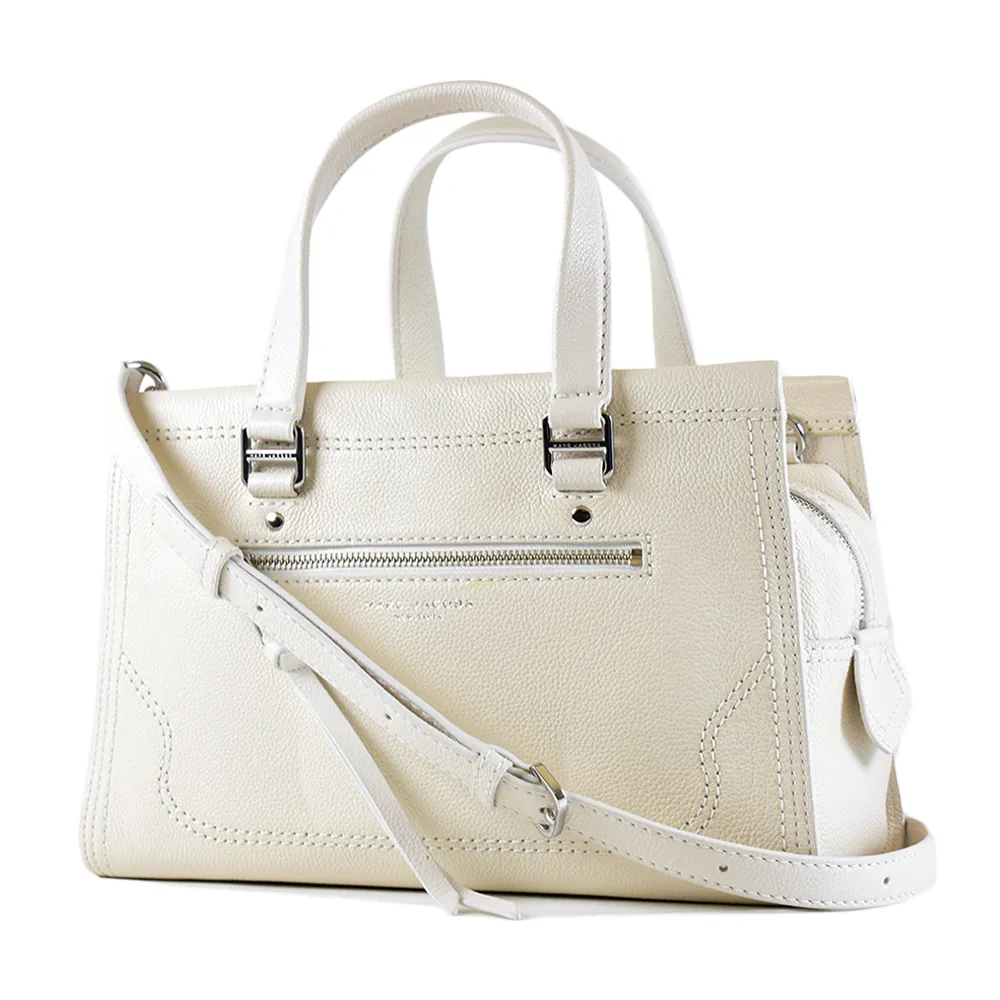 MARC JACOBS 荔枝紋流蘇拉鍊手提/斜背二用包-黑色 歷史價格詳細信息