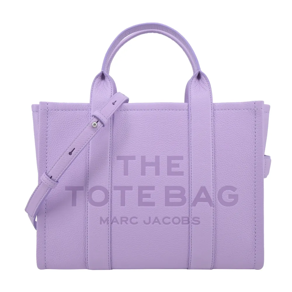 MARC JACOBS The Leather TOTE 皮革兩用托特包-小/黑 歷史價格詳細信息