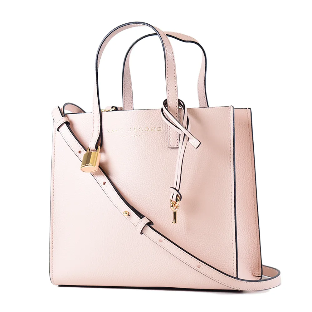 MARC JACOBS荔枝紋手提/斜背波士頓包-迷你/駝色 歷史價格詳細信息