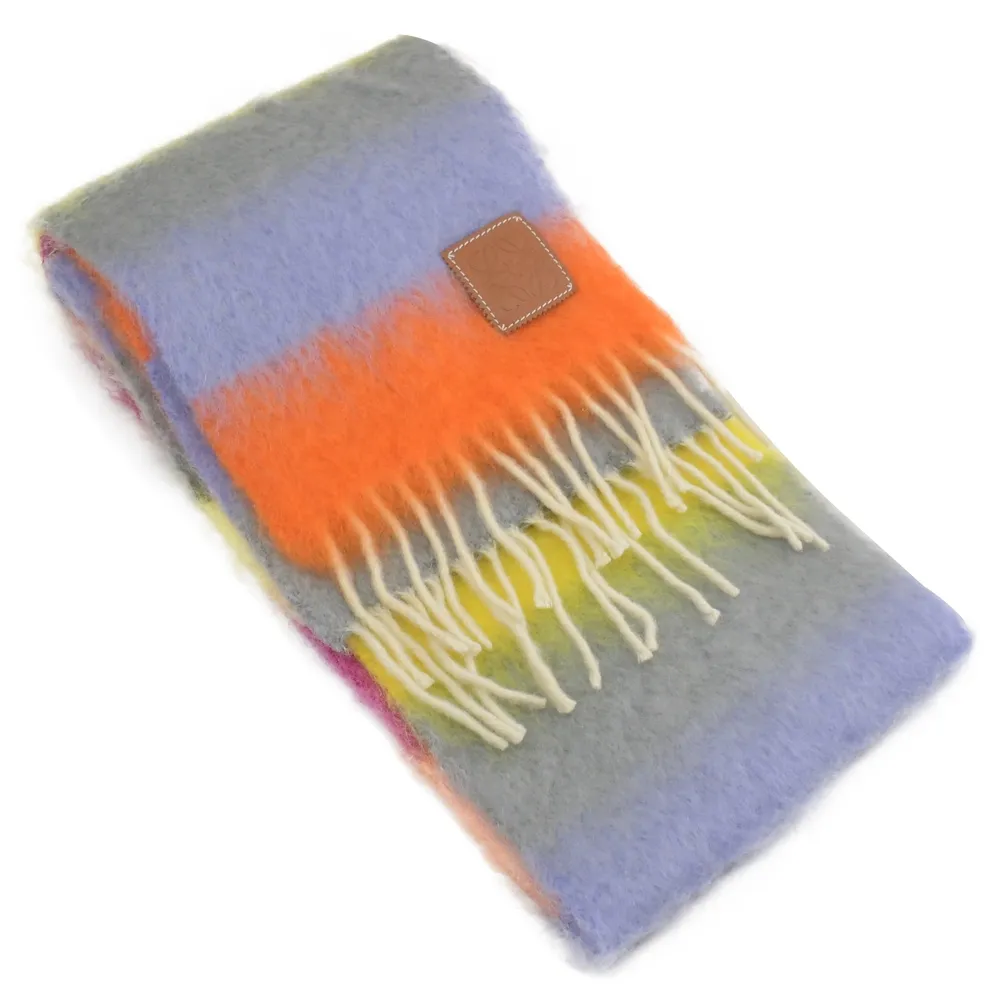 LOEWE 烙印LOGO撞色小牛皮釦式零錢短夾.亮橘 歷史價格詳細信息