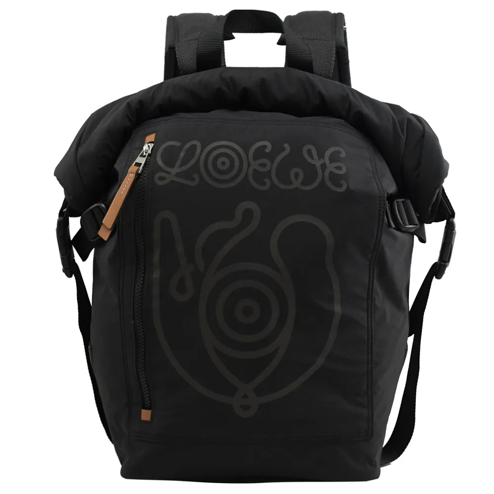 LOEWE Eye/LOEWE/Nature 帆布雙肩休閒後背包.淺褐 歷史價格詳細信息