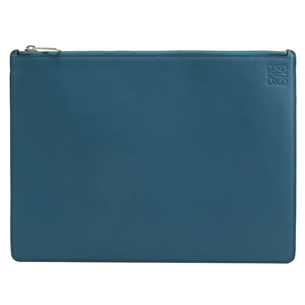 LOEWE 烙印LOGO撞色小牛皮釦式零錢短夾.亮橘 歷史價格詳細信息