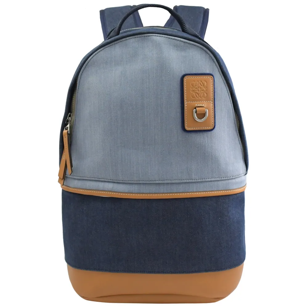 LOEWE Eye/LOEWE/Nature 帆布雙肩休閒後背包.淺褐 歷史價格詳細信息