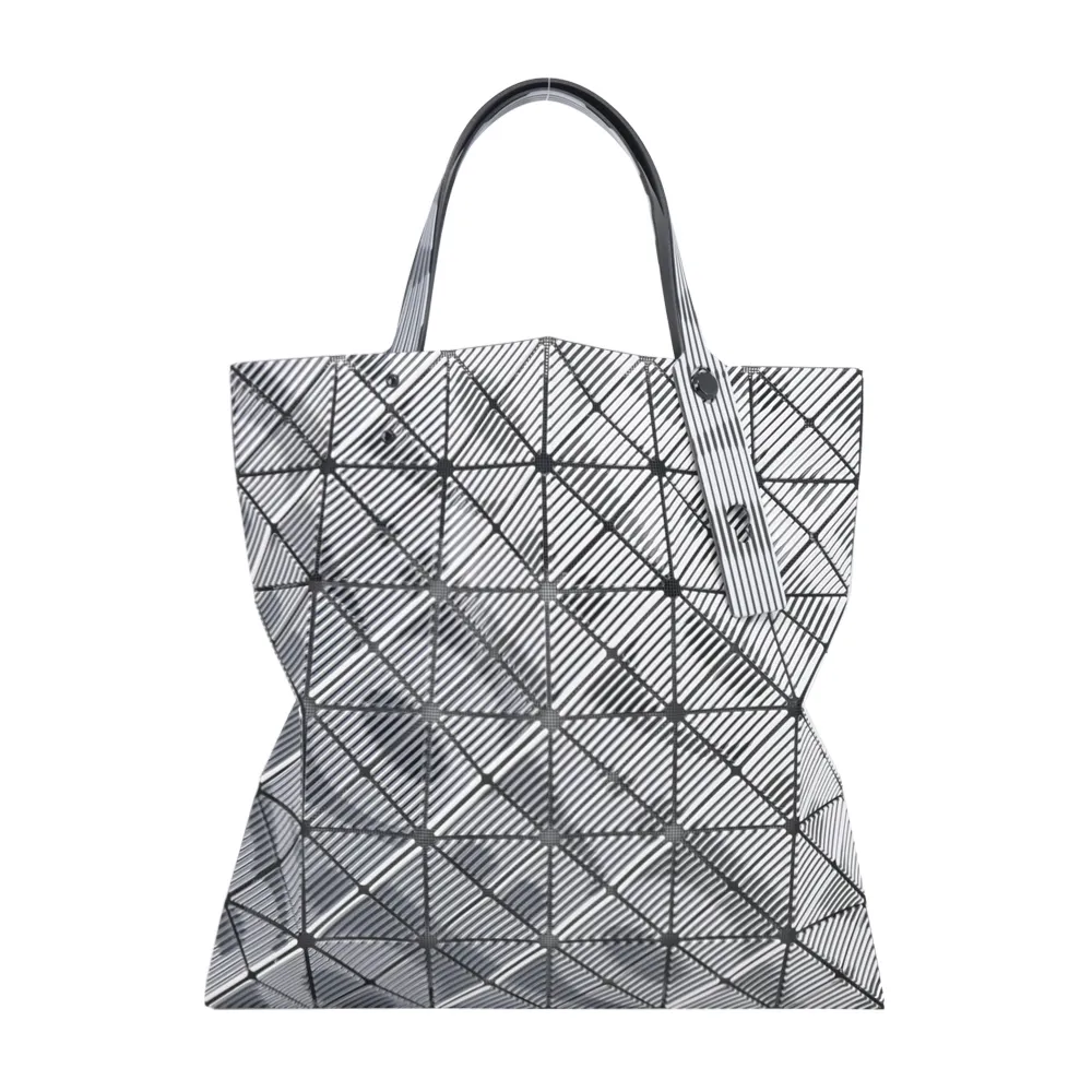 ISSEY MIYAKE 三宅一生 BAOBAO 6x6 仿岩石紋立體手提包-深咖 歷史價格詳細信息