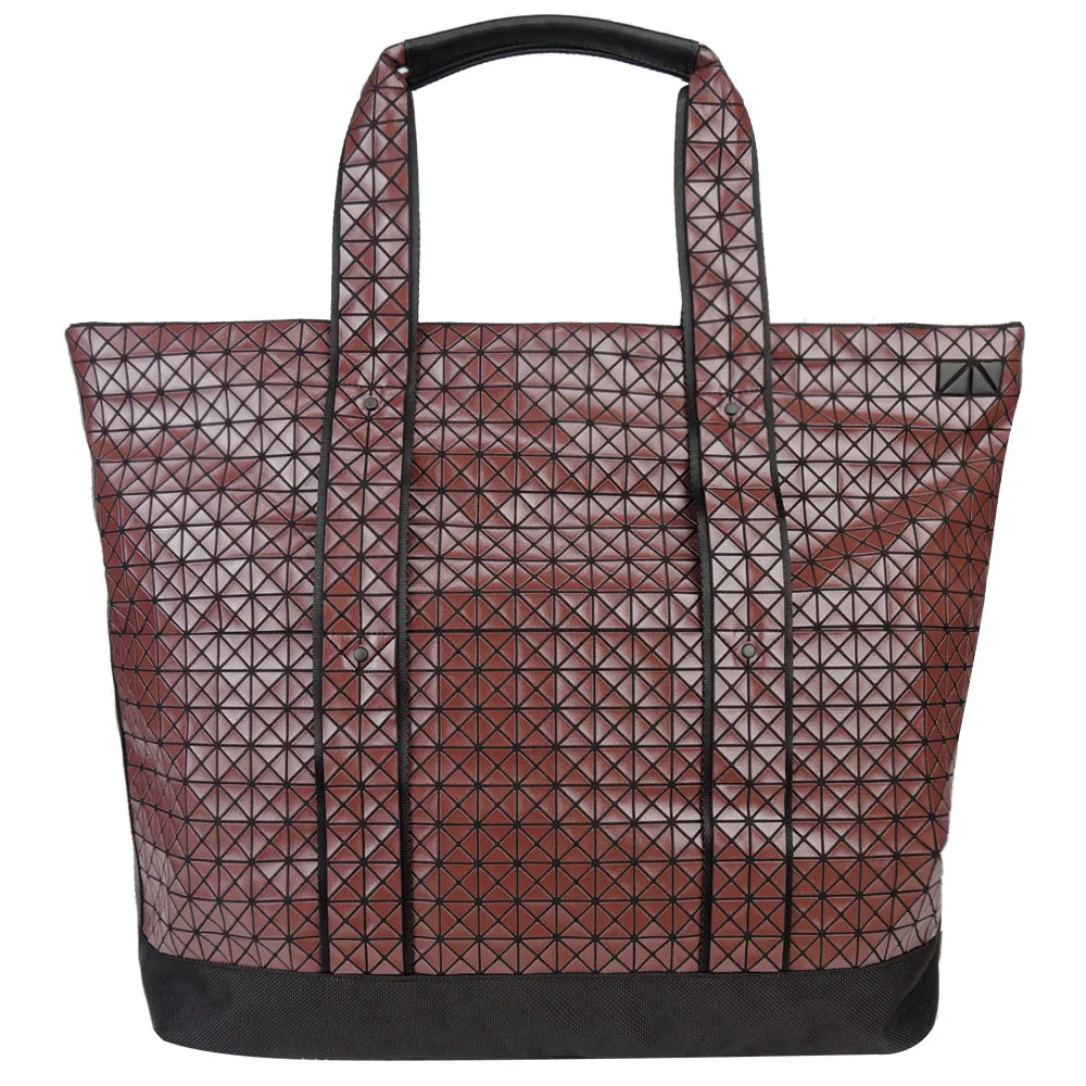 ISSEY MIYAKE 三宅一生 BAOBAO 亮面2x4拼色小手提-紅 歷史價格詳細信息