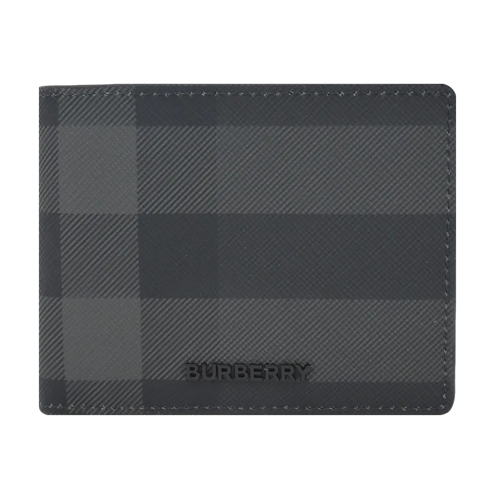 BURBERRY  經典格紋帆布卡片夾(海軍藍) 歷史價格詳細信息