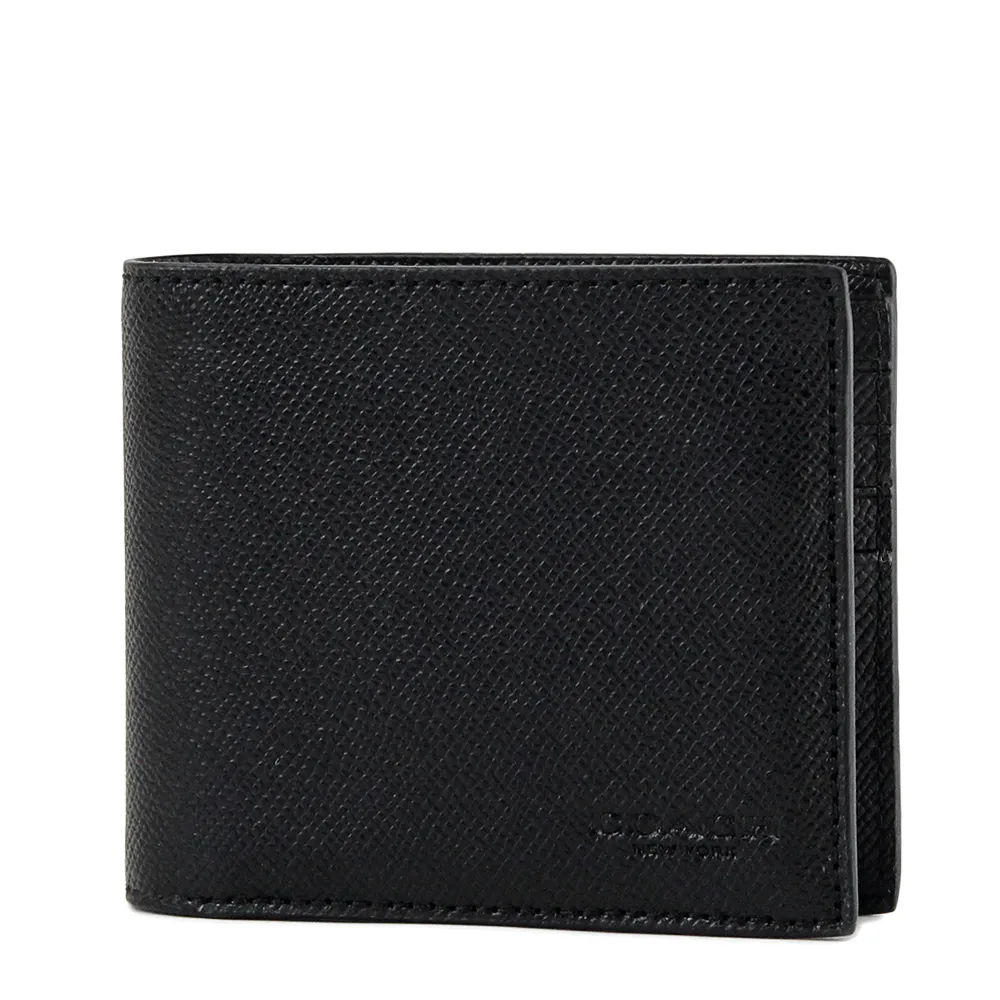 COACH 男款 素面皮革荔枝紋單肩背胸包-棕色 歷史價格詳細信息