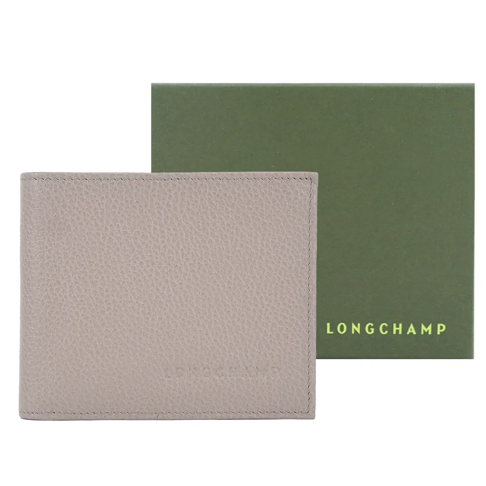 LONGCHAMP LE FOULONN? 系列牛皮雙折短夾(黑) 歷史價格詳細信息