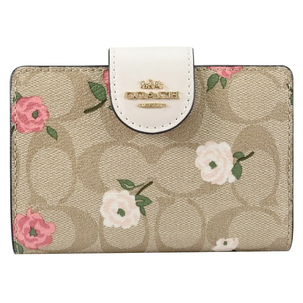 COACH CR969新款女士短款錢包 短夾 皮夾 零錢包 歷史價格詳細信息