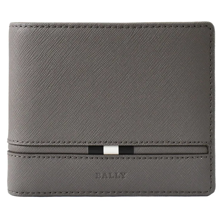 BALLY 6306238 PRESTONN條紋印花防刮牛皮零錢短夾.灰 價格比較,價格查詢,歷史價格詳細信息