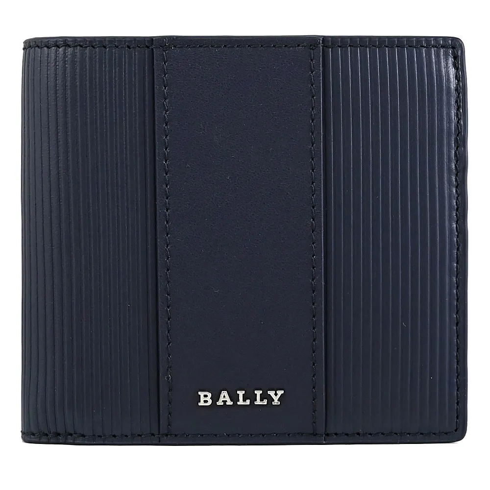 BALLY 6307904 LYIES 線條壓紋牛皮4卡零錢短夾.深藍 價格比較,價格查詢,歷史價格詳細信息