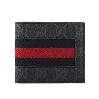 GUCCI 經典GG虎頭紅綠織帶皮革飾邊翻蓋長夾(紅色) 歷史價格詳細信息