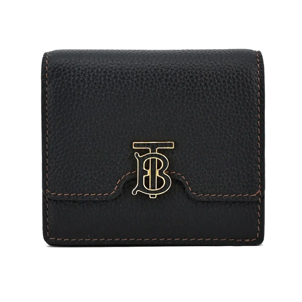 BURBERRY TB LOGO小牛皮對開短夾(灰色) 歷史價格詳細信息