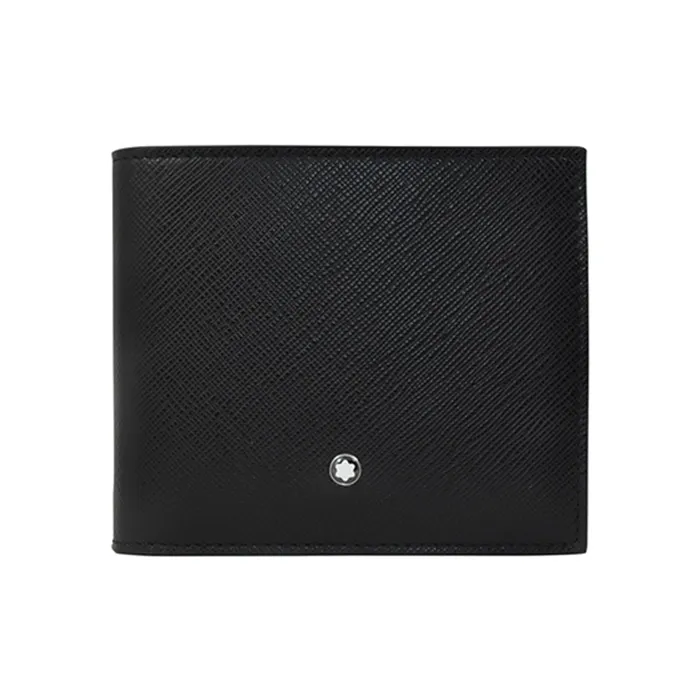 MONTBLANC 萬寶龍 匠心系列 6卡式皮夾 附2透明隔層 黑色 歷史價格詳細信息