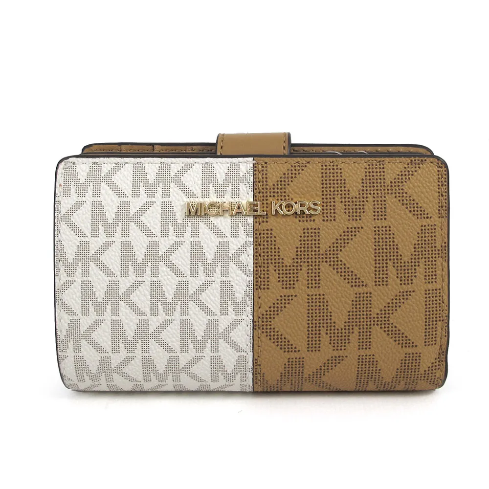 MICHAEL KORS JET SET TRAVEL 金字Logo防刮滿版MK西班牙紅色寬帶橢圓相機斜背包 歷史價格詳細信息