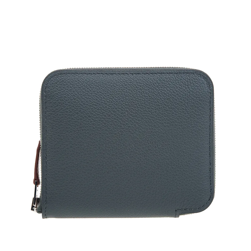 HERMES Silk In Compact EPSOM 小牛皮拉鍊絲巾短夾(0E 德州粉) 歷史價格詳細信息