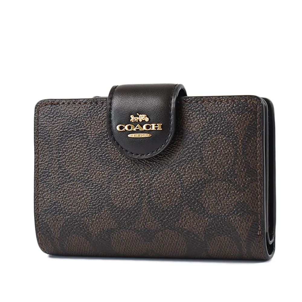 【COACH】黑色立體馬車LOGO 拉鍊皮革手提斜背包(C6229 IMBLK) 歷史價格詳細信息