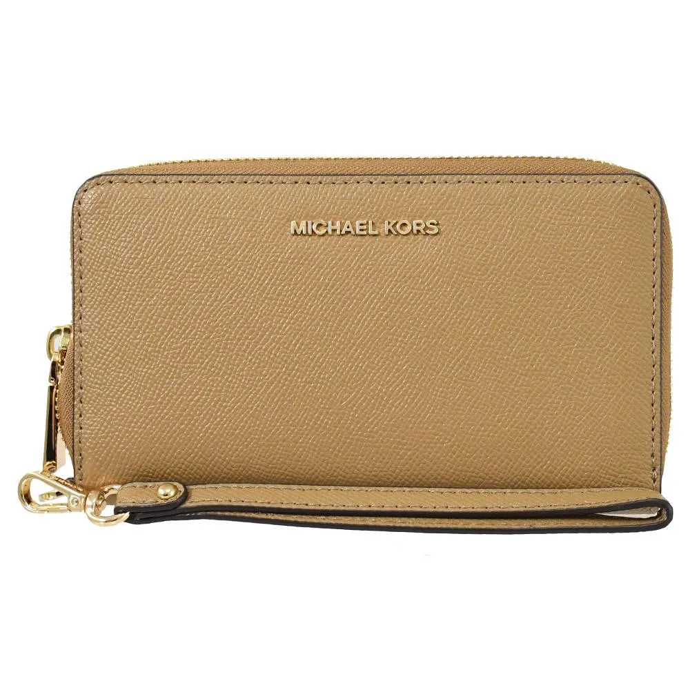 MICHAEL KORS JET SET 荔紋皮革手提式中夾.駝色 歷史價格詳細信息