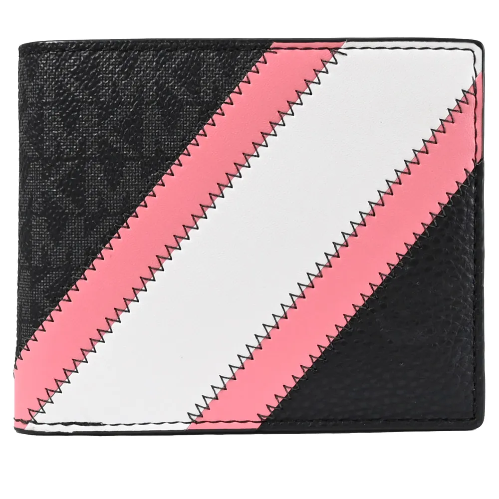 拼接撞色短夾 拉鍊零錢包 皮夾 皮包 錢包 卡包 側翻 鈔票夾 可放相片 歷史價格詳細信息