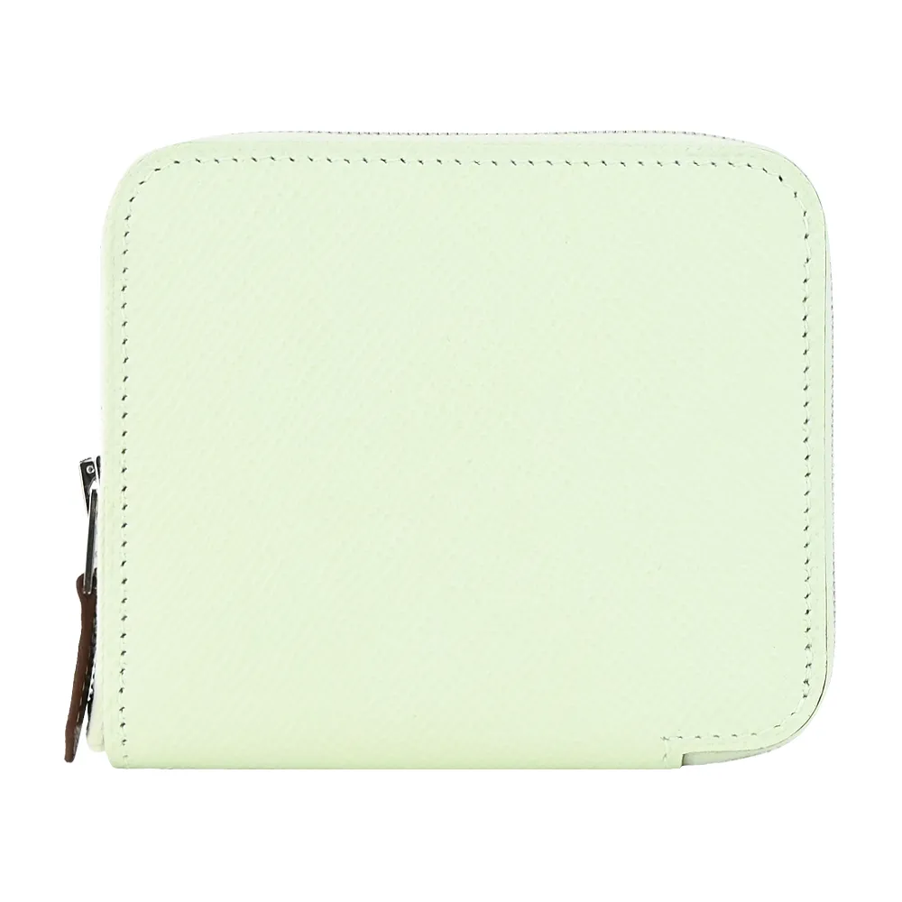 【Hermes 愛馬仕】In-the-Loop Phone to go wink邁索爾山羊皮鑰匙圈(AE白/綠/棕) 歷史價格詳細信息