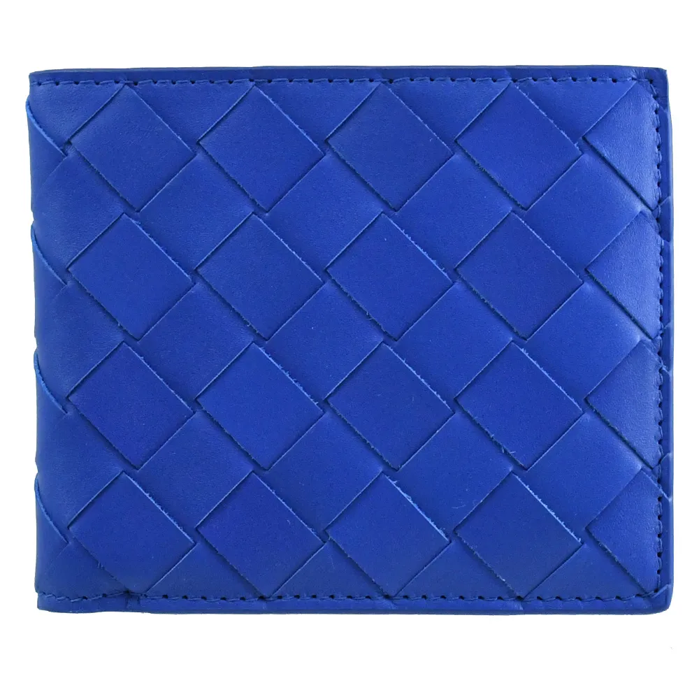 Bottega Veneta 605721 編織皮革雙折短夾錢包 風暴灰 歷史價格詳細信息