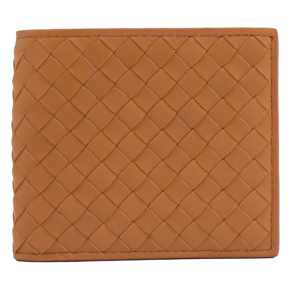 BOTTEGA VENETA 196207 手工編織小牛皮八卡短夾.灰 歷史價格詳細信息