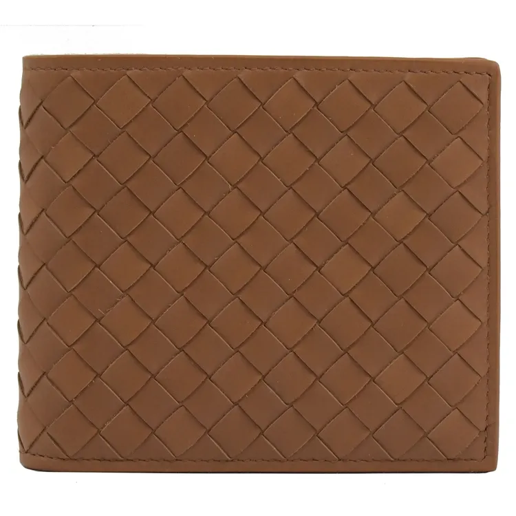 BOTTEGA VENETA 196207 手工編織小牛皮八卡短夾.灰 歷史價格詳細信息