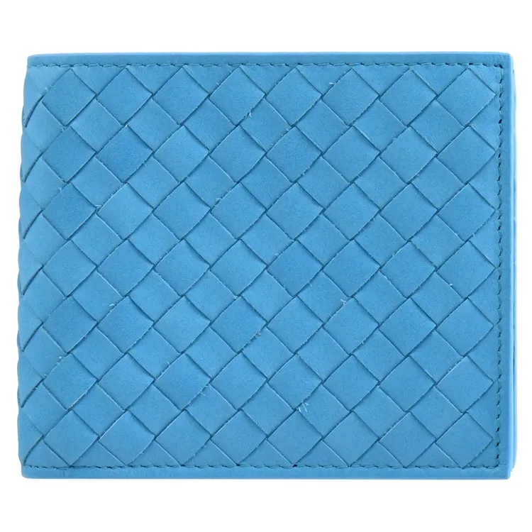 BOTTEGA VENETA 經典編織小牛皮卡片/零錢包(黑色) 歷史價格詳細信息