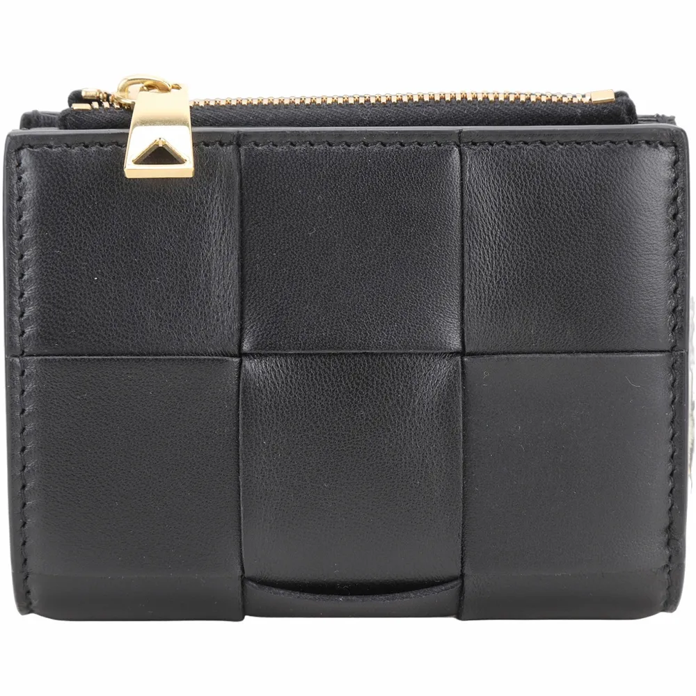 BOTTEGA VENETA Cassette 迷你編織皮革斜背水桶包(黑色) 歷史價格詳細信息