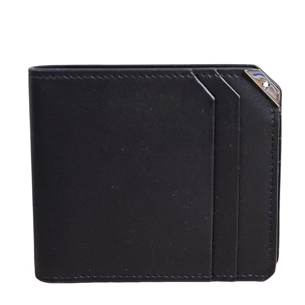 MONTBLANC 萬寶龍 對開6卡短皮夾(贈原紙盒廠紙袋) 價格比較,價格查詢,歷史價格詳細信息