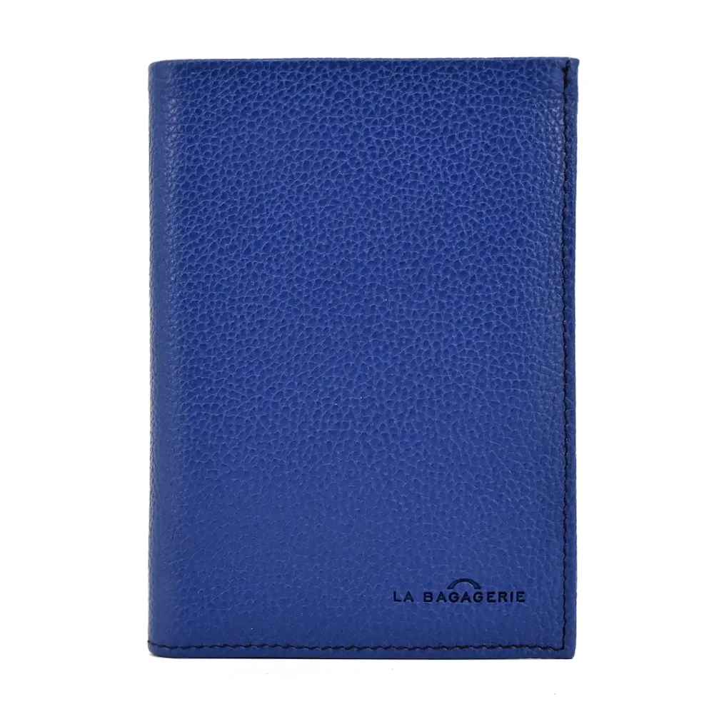 LA BAGAGERIE Harry系列粒面牛皮多卡層翻蓋直式短夾(黑) 歷史價格詳細信息