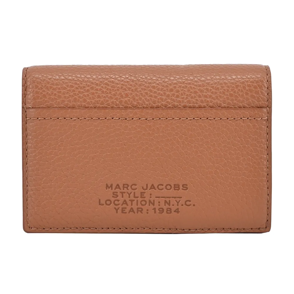 MARC JACOBS THE LEATHER 荔枝紋對開零錢短夾-黑 歷史價格詳細信息