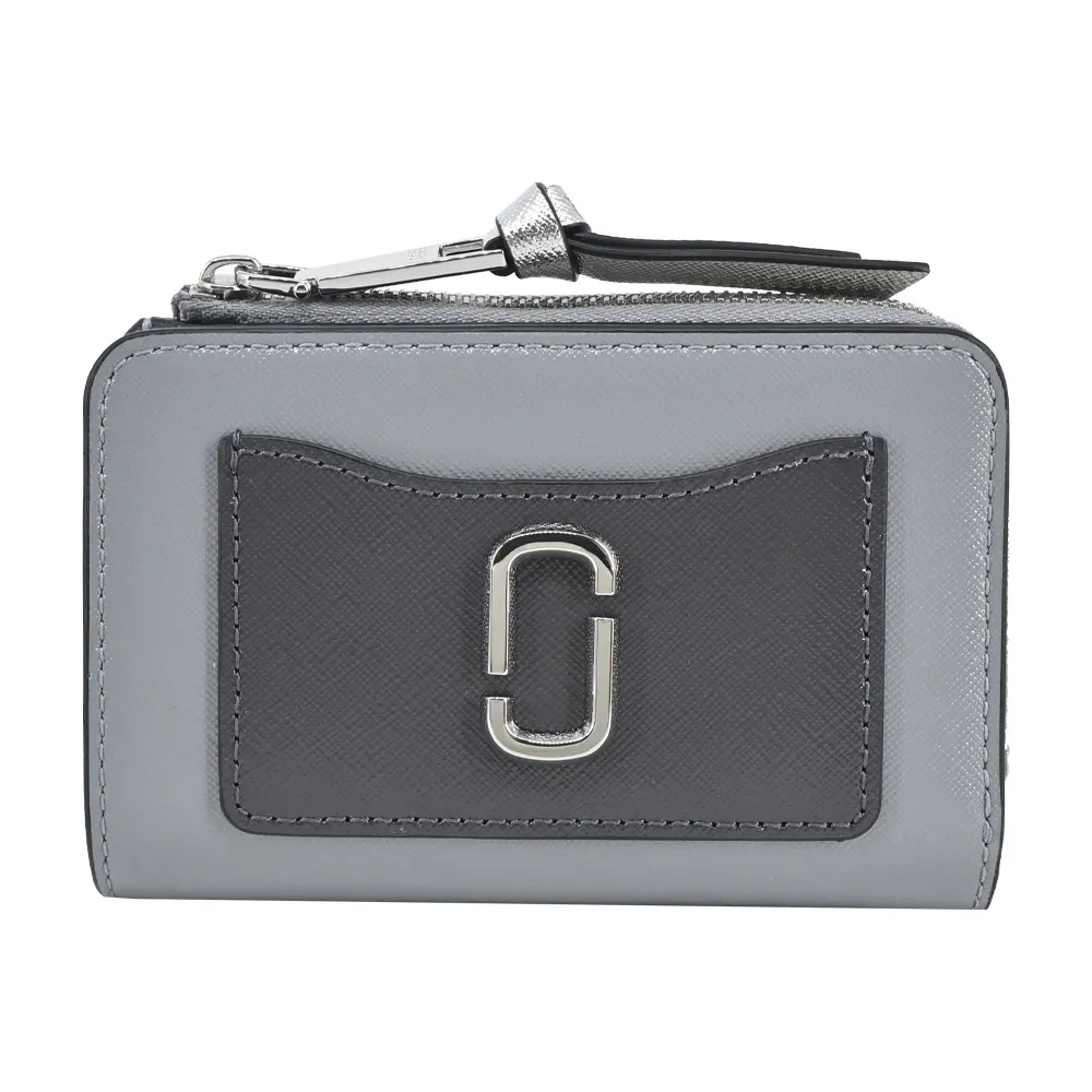 MARC JACOBS The Snapshot DTM 防刮皮革暗釦二折短夾(黑色) 2F3SMP051S07 001 歷史價格詳細信息