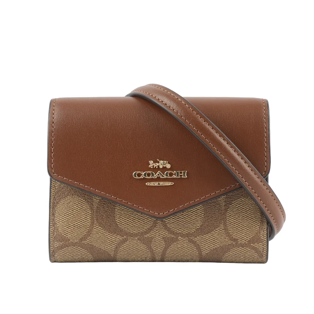 【COACH】迷你帆布托特 圓壓印LOGO 斜背兩用包 兩款可選(coach C8417 女包 女包包 黑灰色 咖啡色) 歷史價格詳細信息