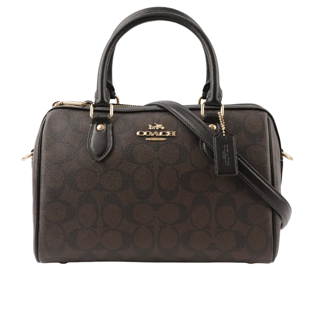 COACH C4280 壓印LOGO荔枝皮革4卡零錢包.黑 歷史價格詳細信息