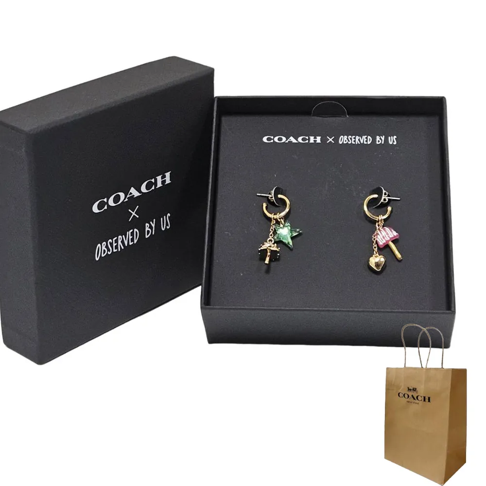 【COACH】新春限定款簍空方形金屬太陽眼鏡(HC7174D-94417N 59mm) 歷史價格詳細信息